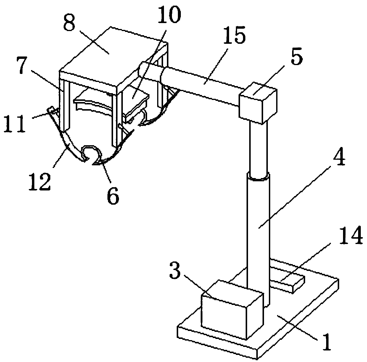 Clinical bleeding stopping rescue device for department of cardiology