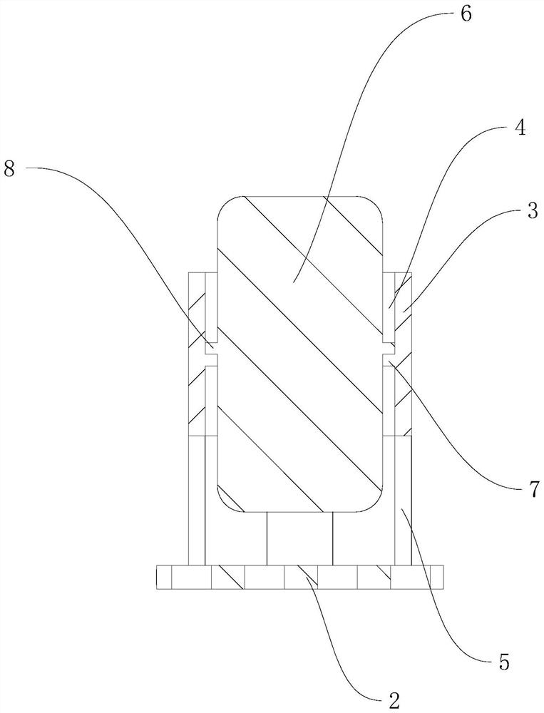 Construction method of anti-aircraft drum leveling floor