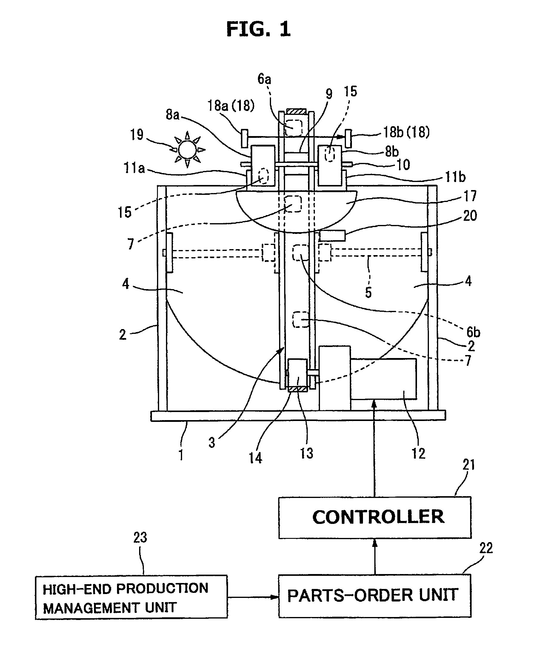 Device for supplying constant number of small parts