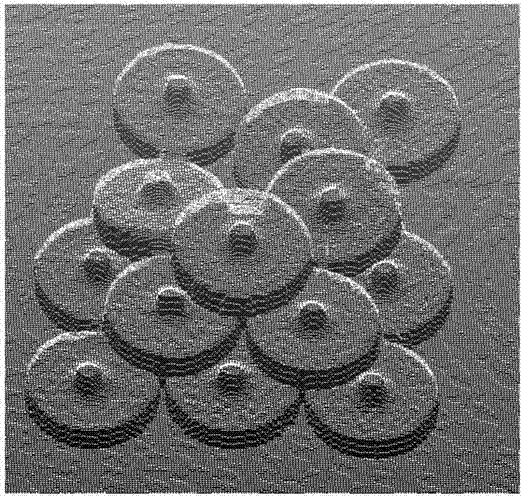 3D (three-dimensional) imaging device and imaging method based on laser scanning