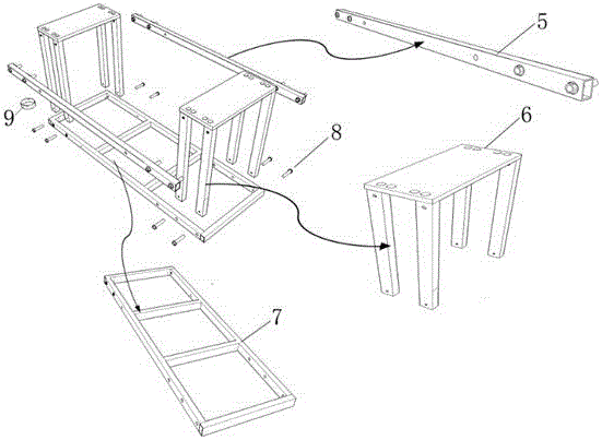 Civil engineering structure explosion injury experiment platform