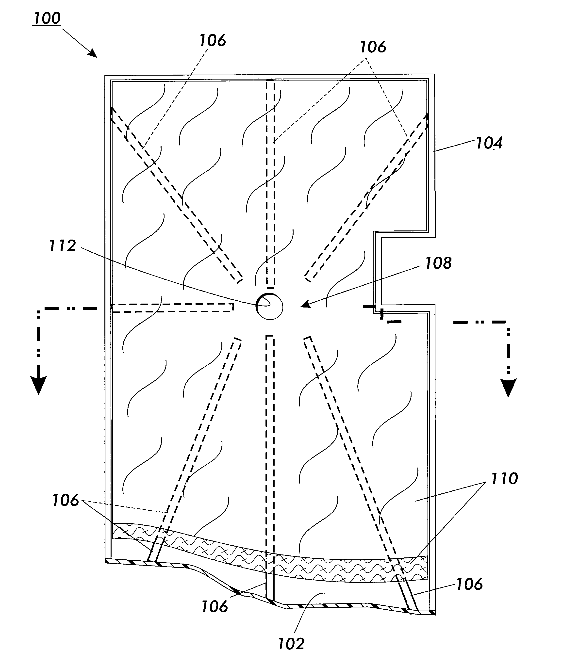 Waste fluid collection container