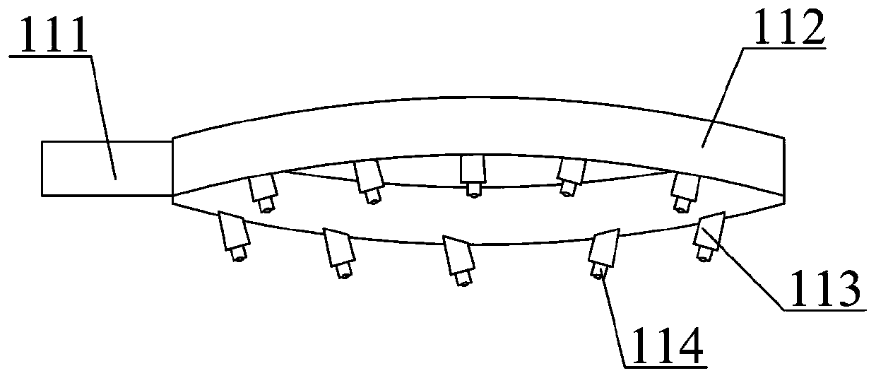 Sludge treatment device for biotechnology