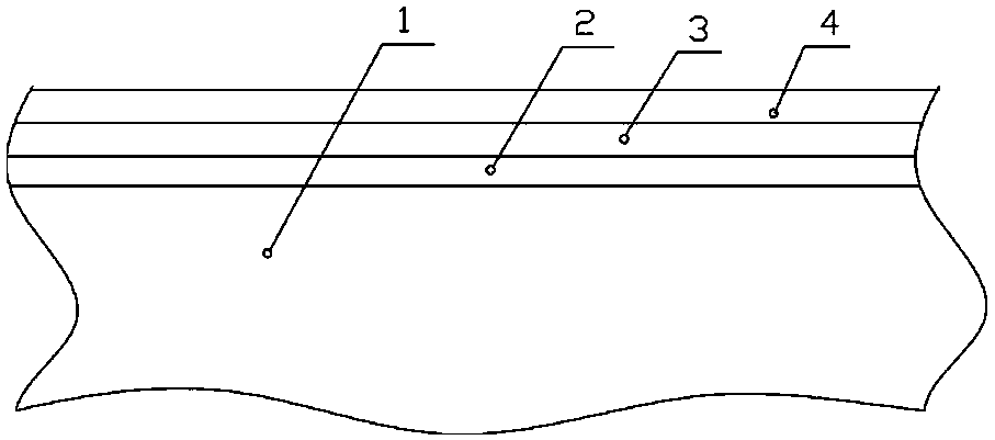 Acrylate polymer composite waterproof system and construction method thereof