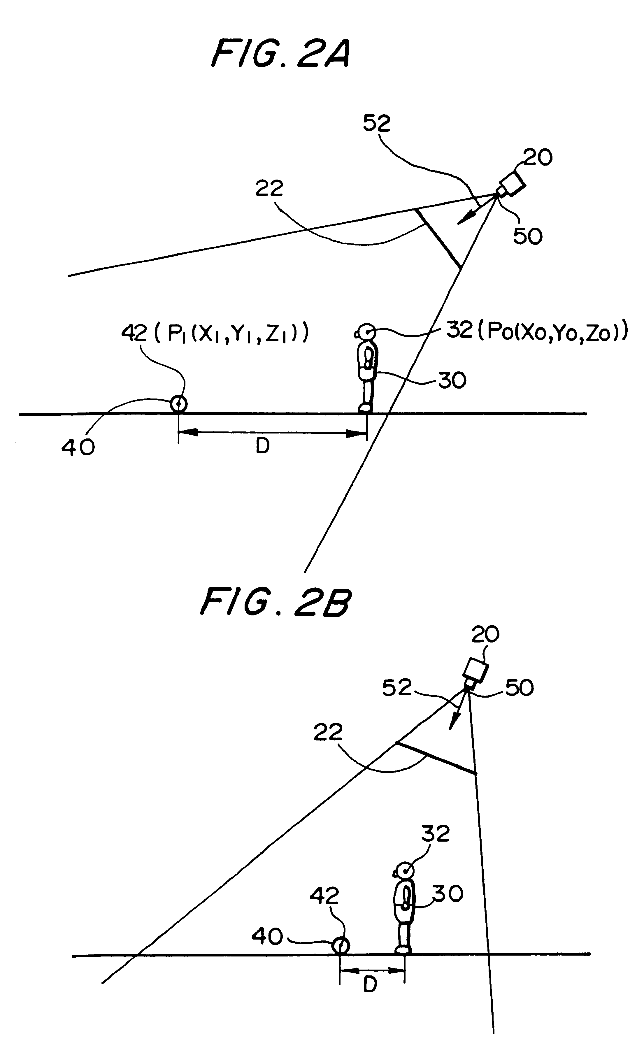 Image generating system and information storage medium capable of changing viewpoint or line-of sight direction of virtual camera for enabling player to see two objects without interposition