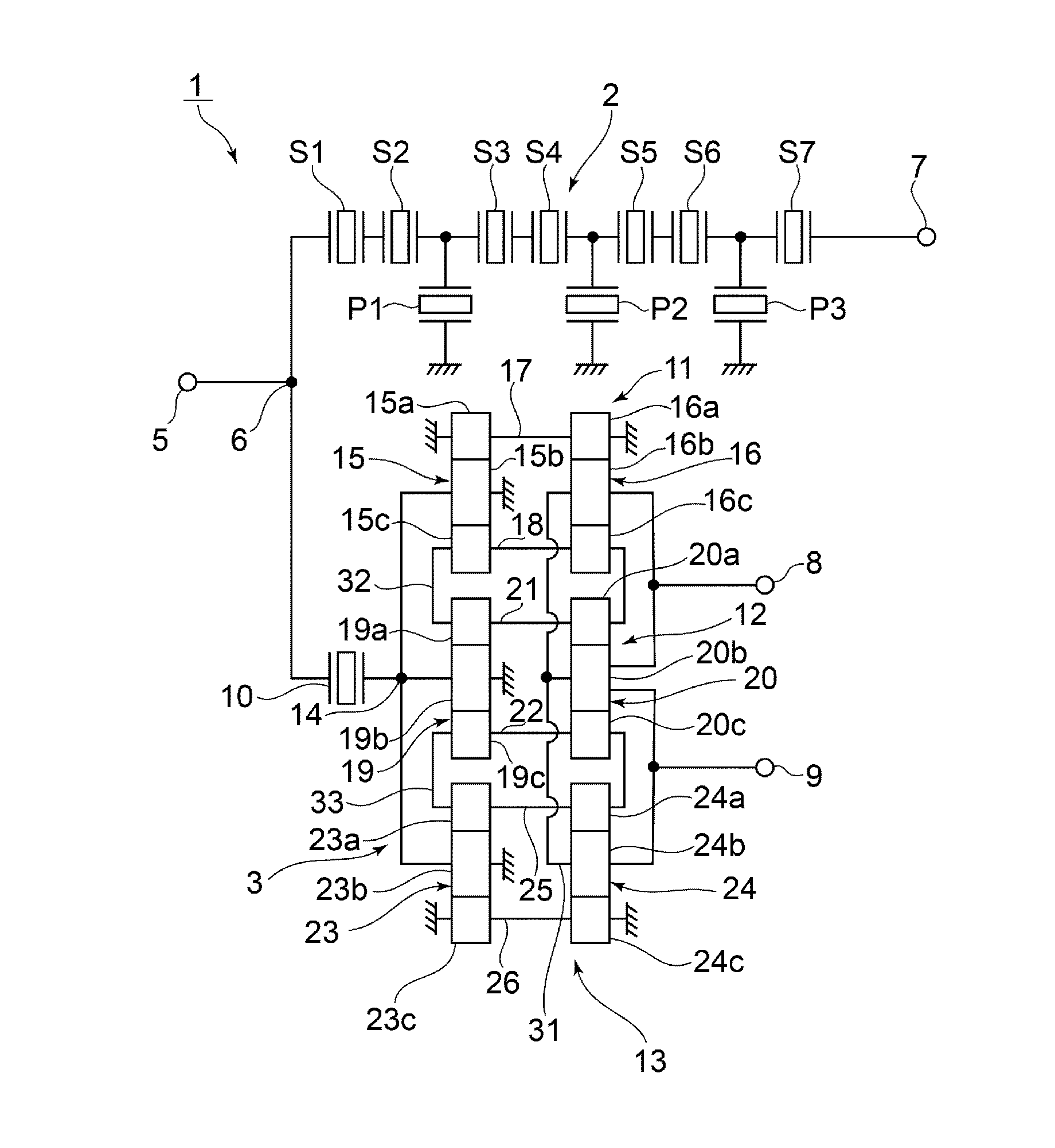 Signal separation apparatus