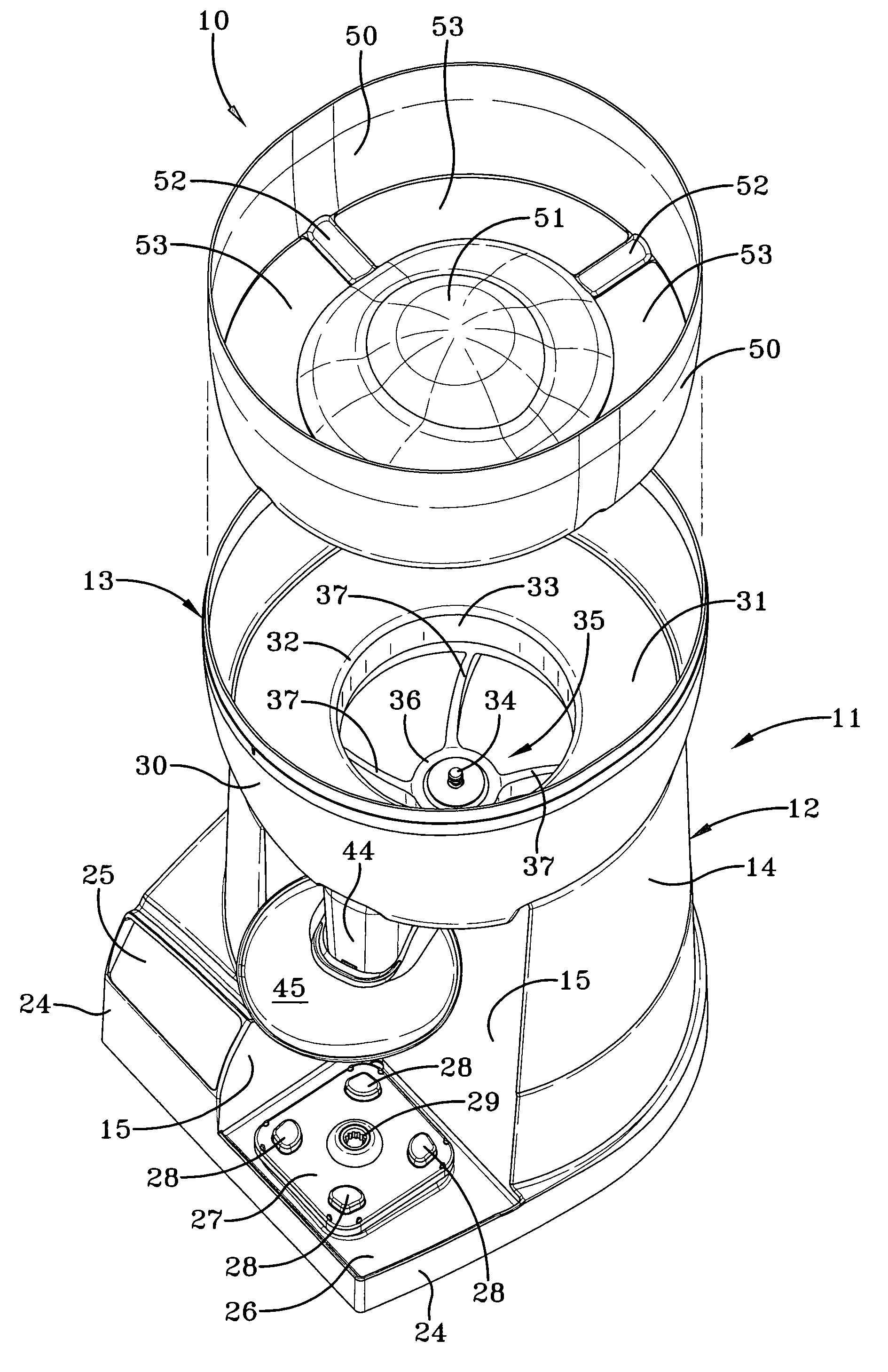 Safety shield for an ice shaving machine