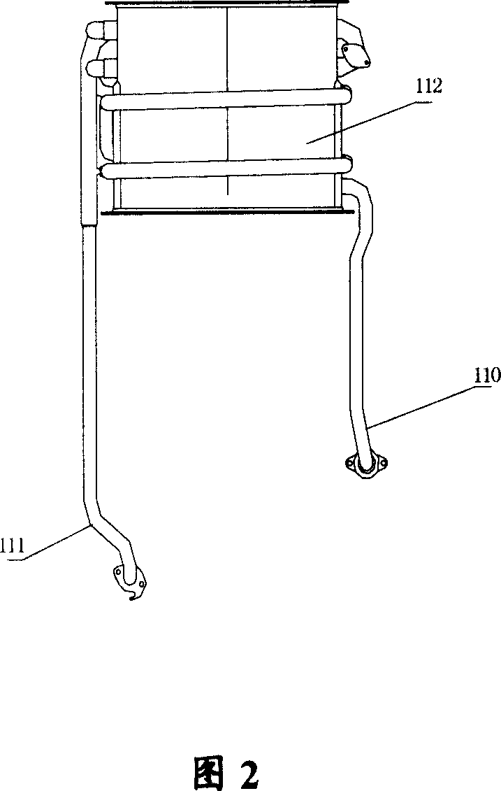 Double-purpose apparatus for warming and heating water