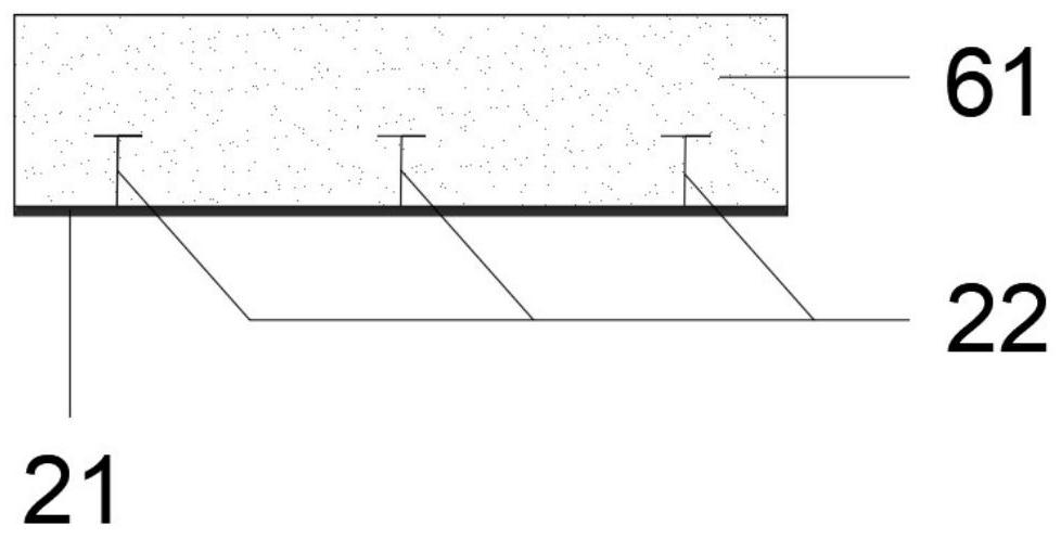 Combined box girder structure and construction method thereof