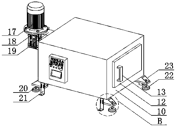 Test device for evaluating asphalt consumption of asphalt mixture