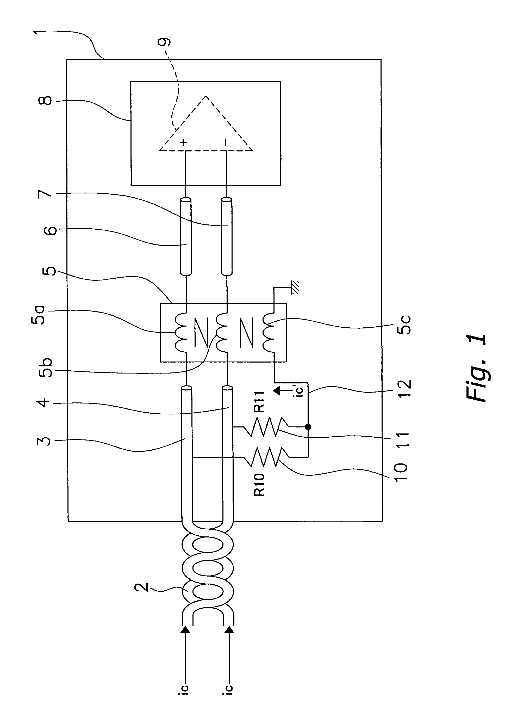 Differential transmission circuit and common mode choke coil