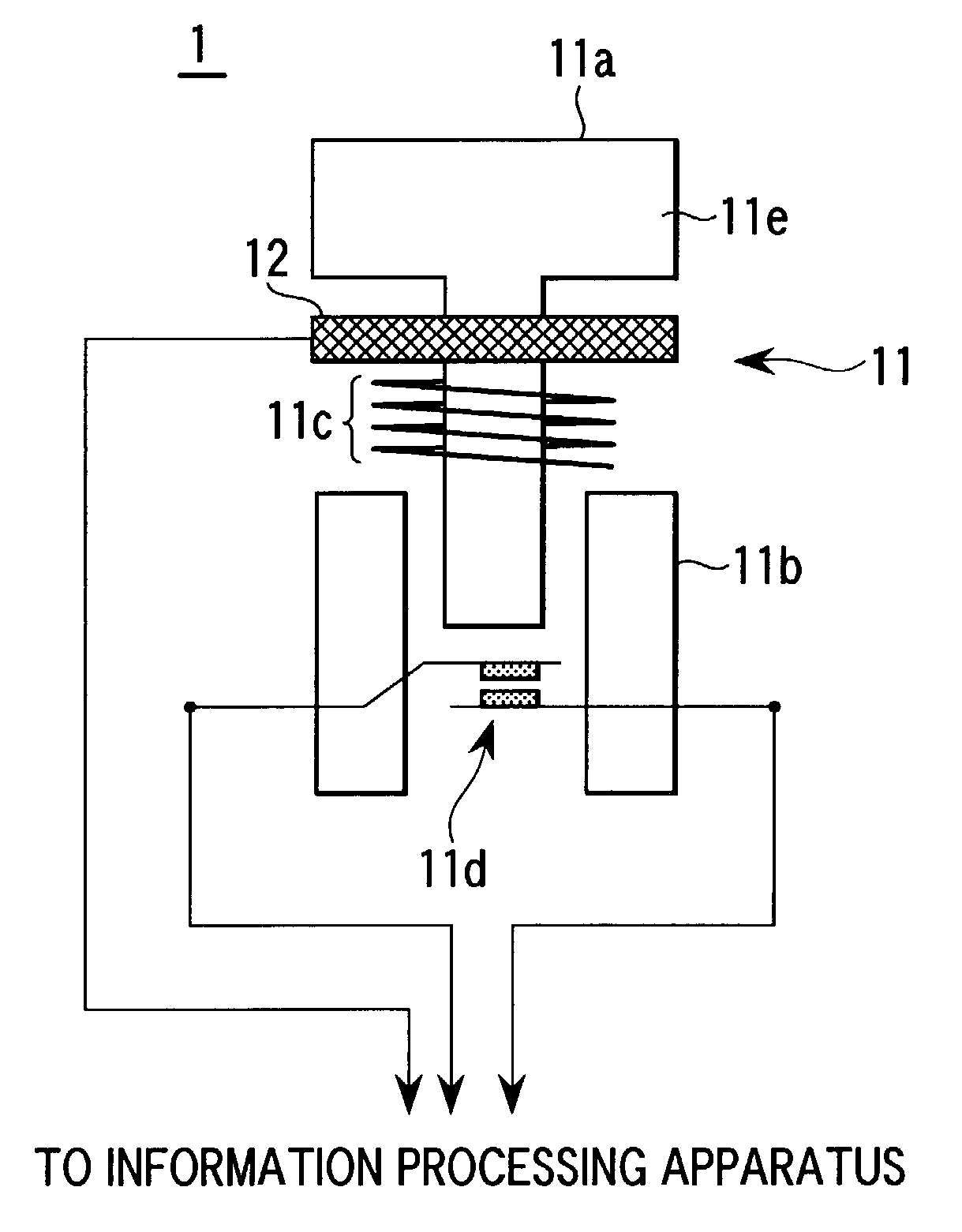 Information input apparatus, and information processing apparatus, method, recording medium, and program