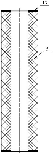 Cartridge filter suitable for filtering soft impurities and filtering system