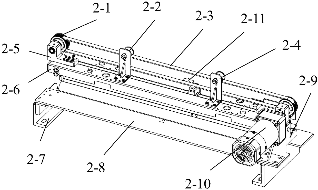 Transverse cutting device of laminating machine