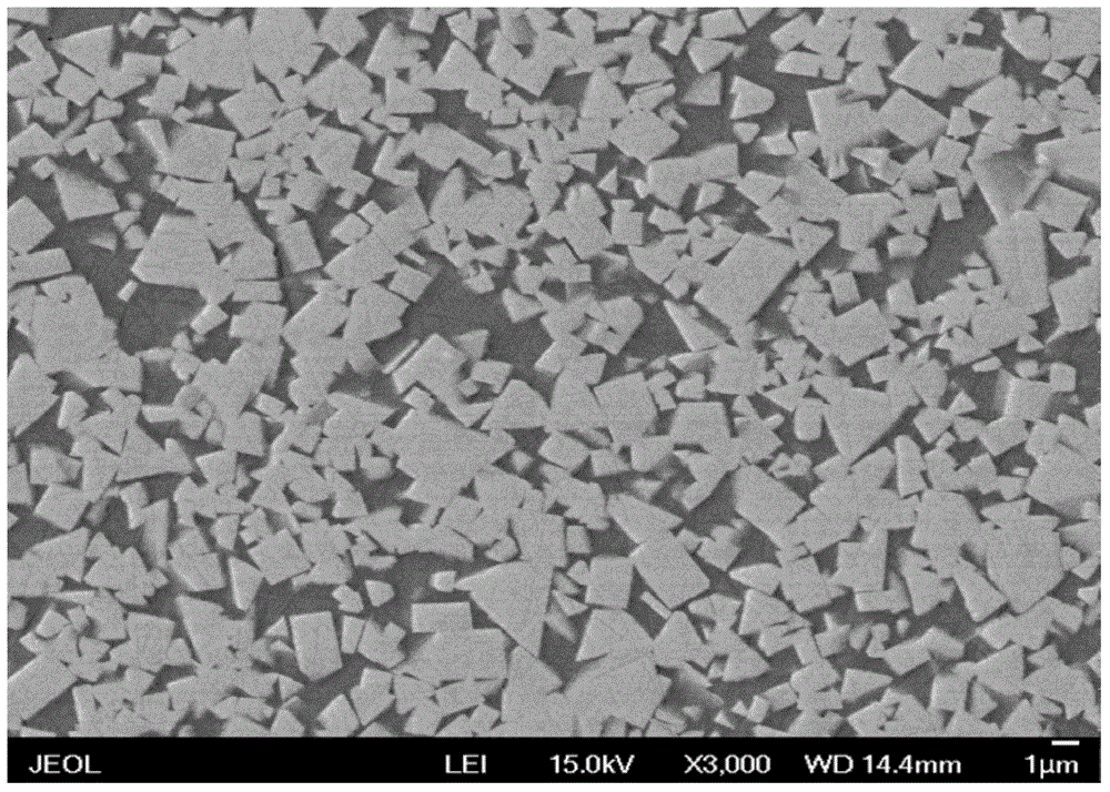 Hard alloy for cold heading mold and preparation method thereof