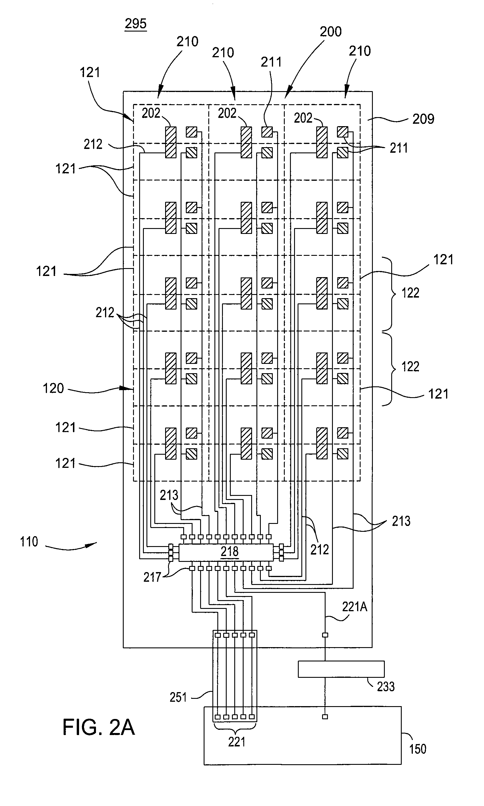 Single layer capacitive imaging sensors