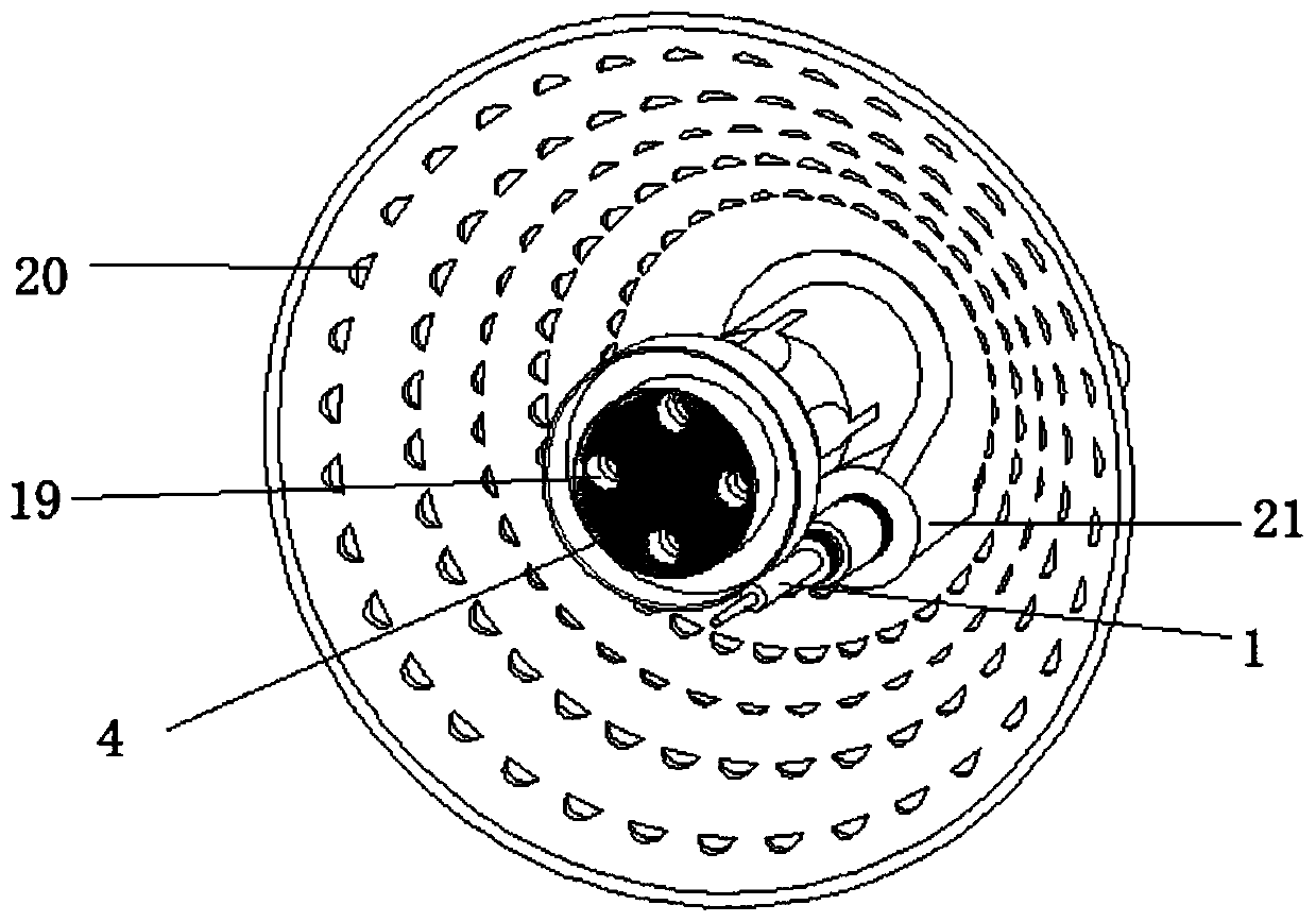 Smoke treatment device used for welding