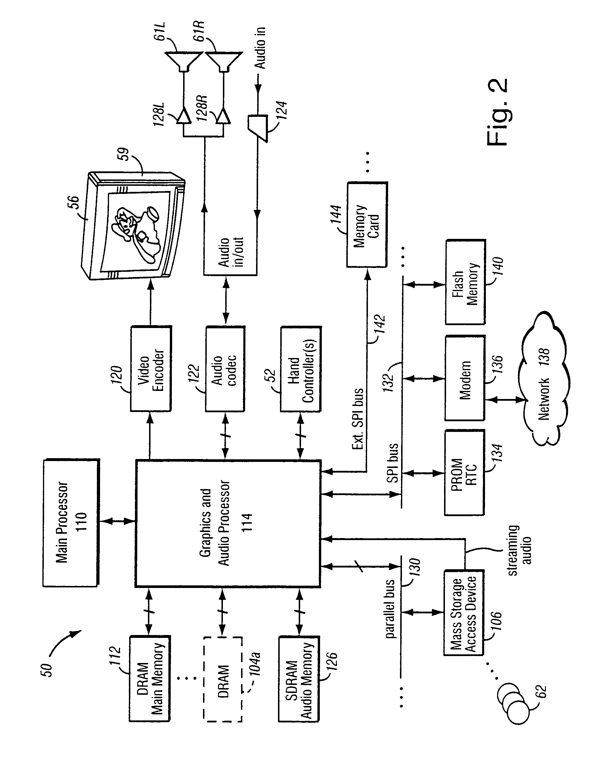 External interfaces for a 3D graphics system