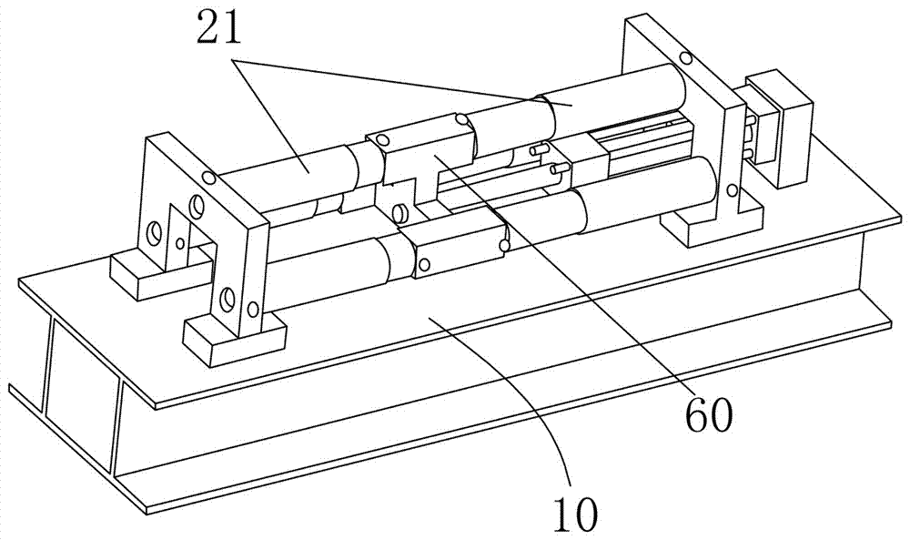 Test device of oil and gas suspension system