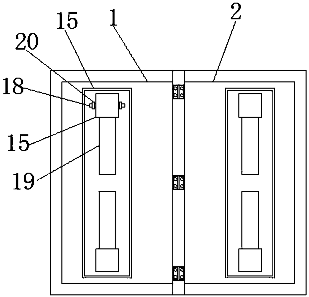 Dining table stable in structure and convenient to fold and store