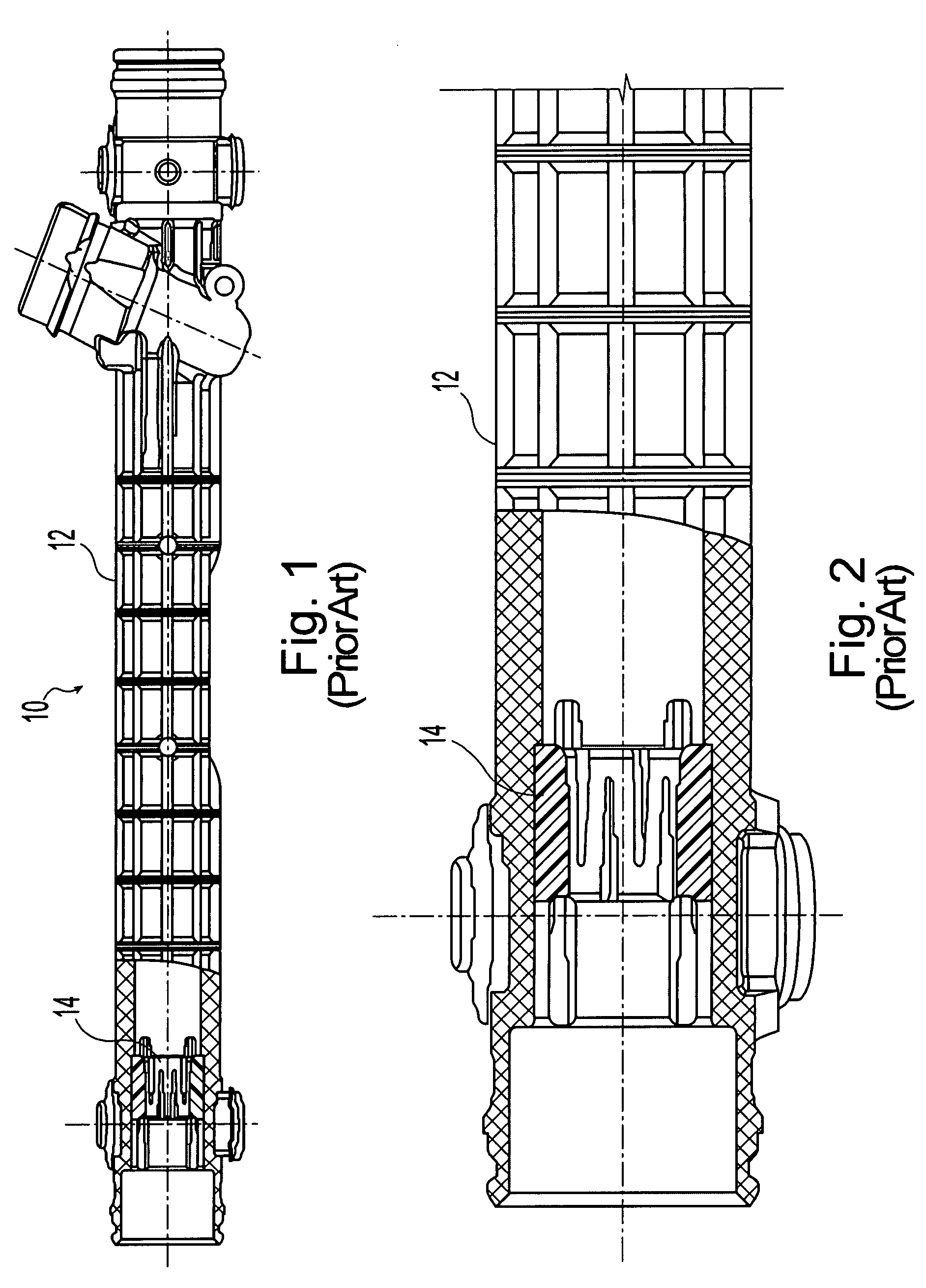 Steering gear assembly having rack bushing