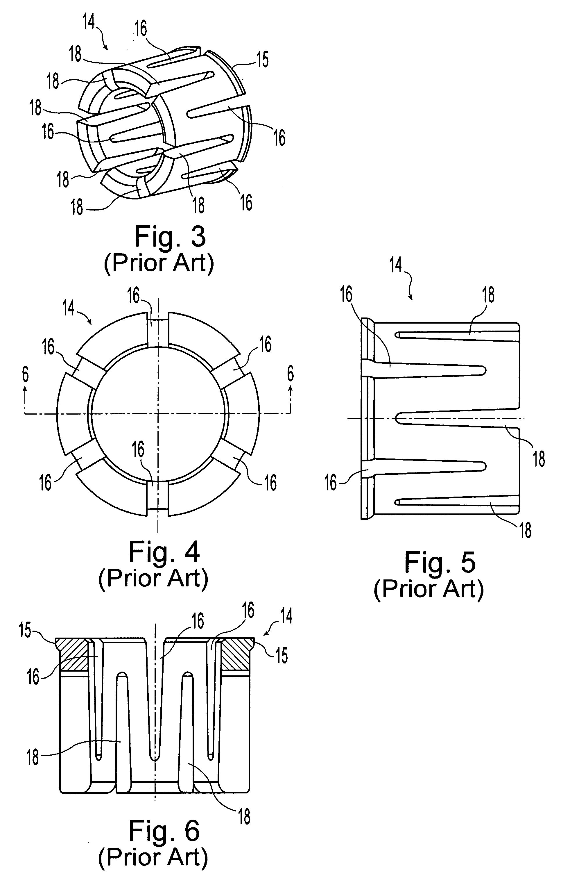 Steering gear assembly having rack bushing