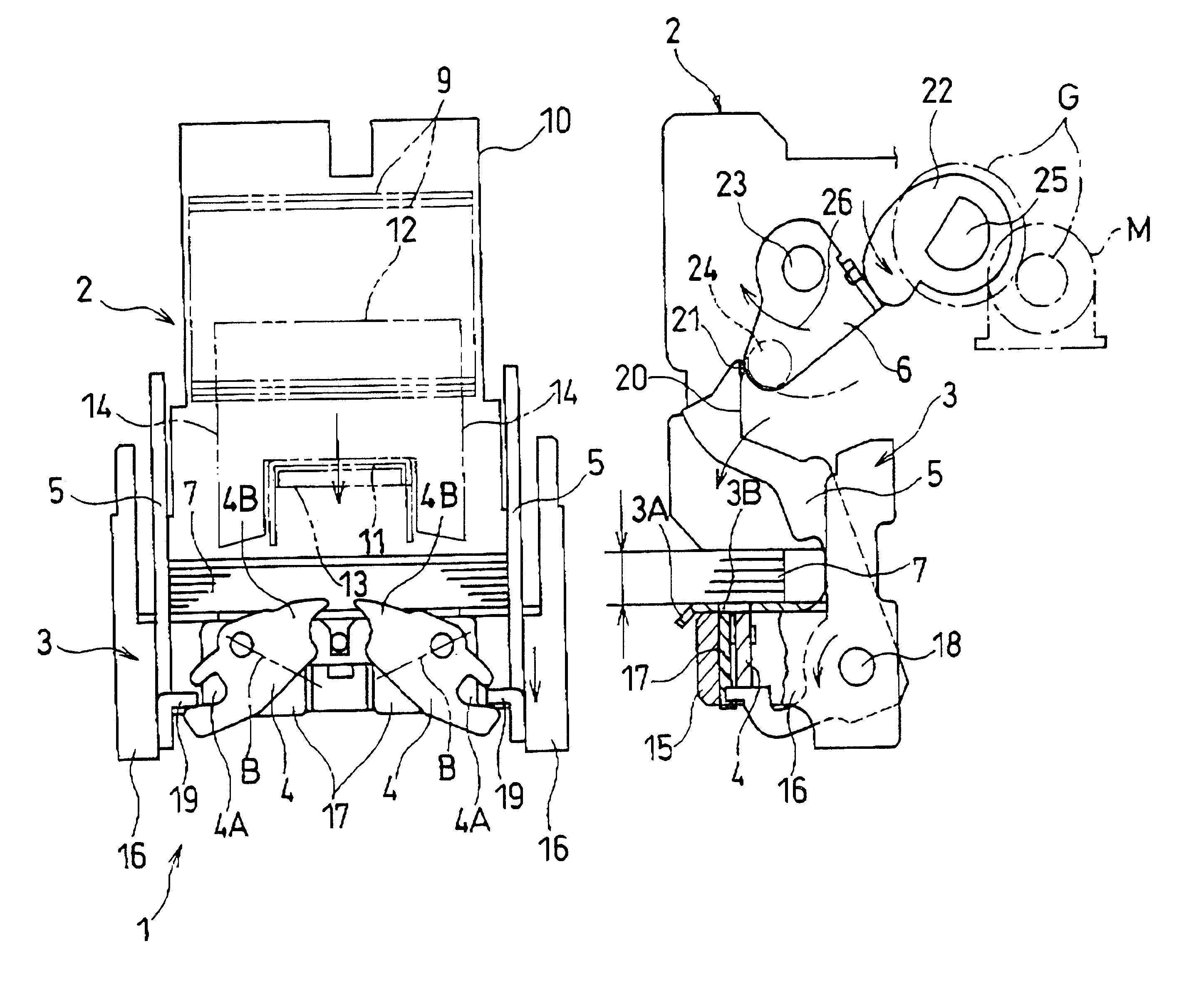 Motor operated stapler