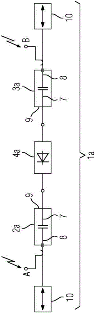 Switching device and switch-off method for operating a switching device