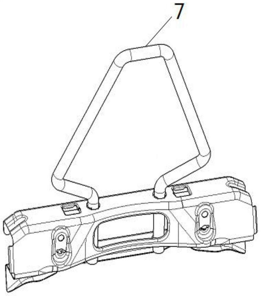 Backrest cross beam structure and seat comprising backrest cross beam structure