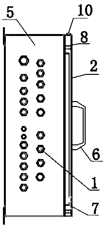 A high pressure resistant control box