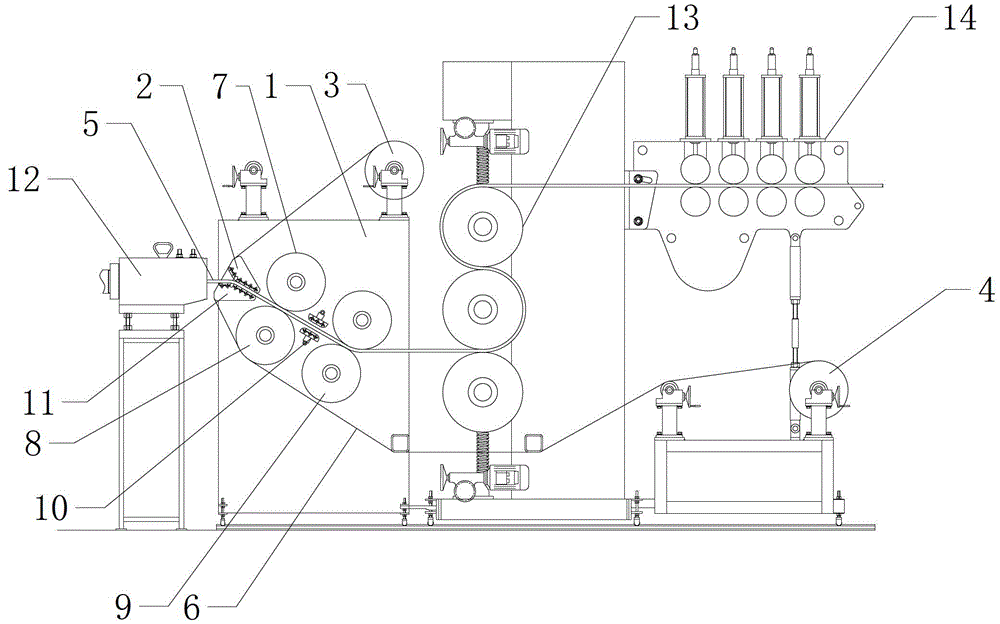 A plastic composite board reinforcement device