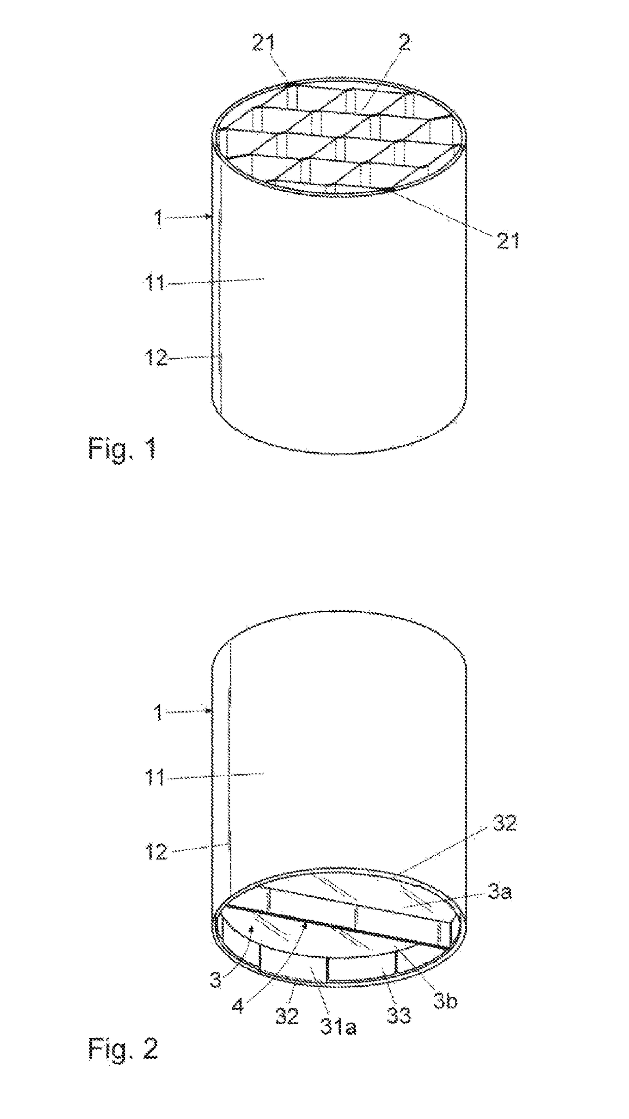 Cartridge for medical and hospital waste