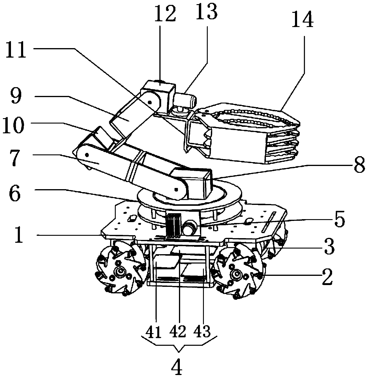 Omni-directional intelligent material carrier and operation method thereof