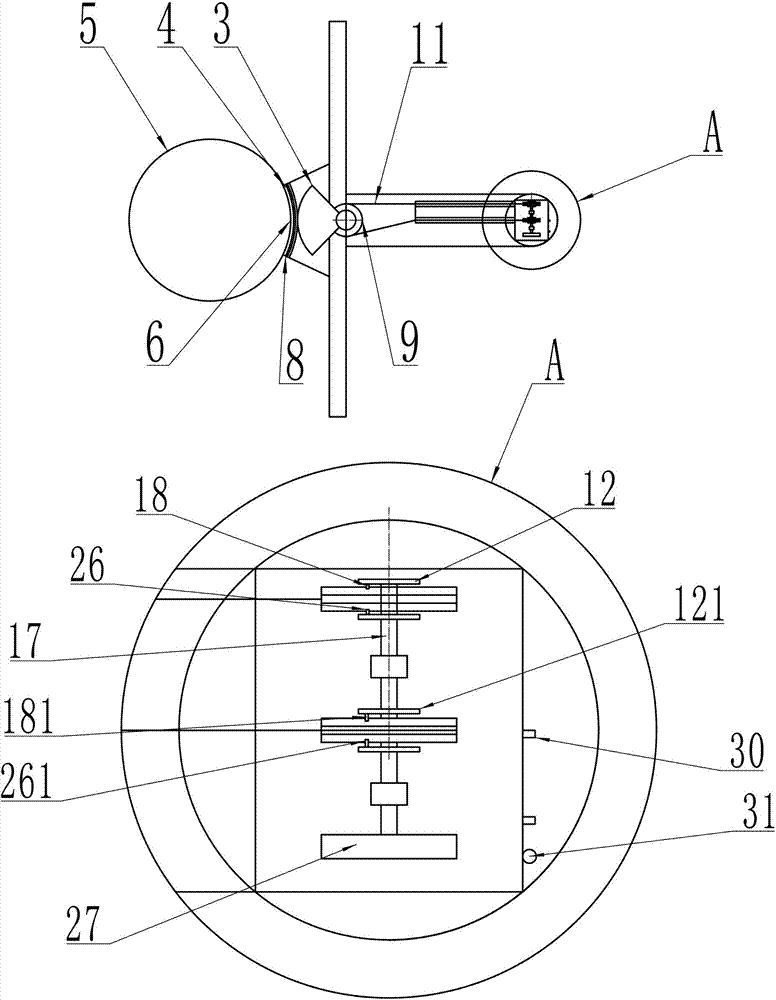 Anti-clamping basketball stand