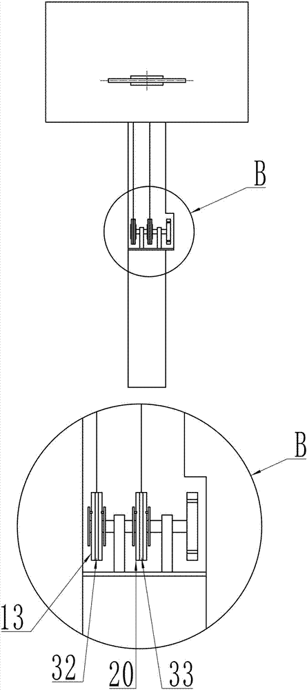 Anti-clamping basketball stand