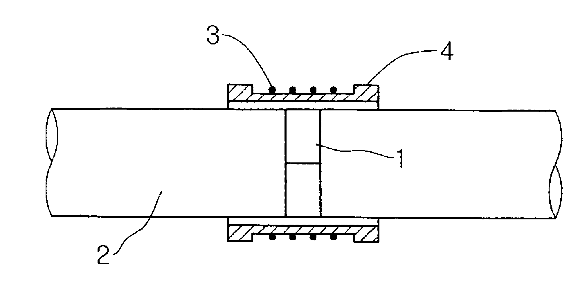 Method of generating and measuring torsional waves in cylindrical structure using magnetostrictive effect, and magnetostrictive transducer and structure diagnosis apparatus using the method