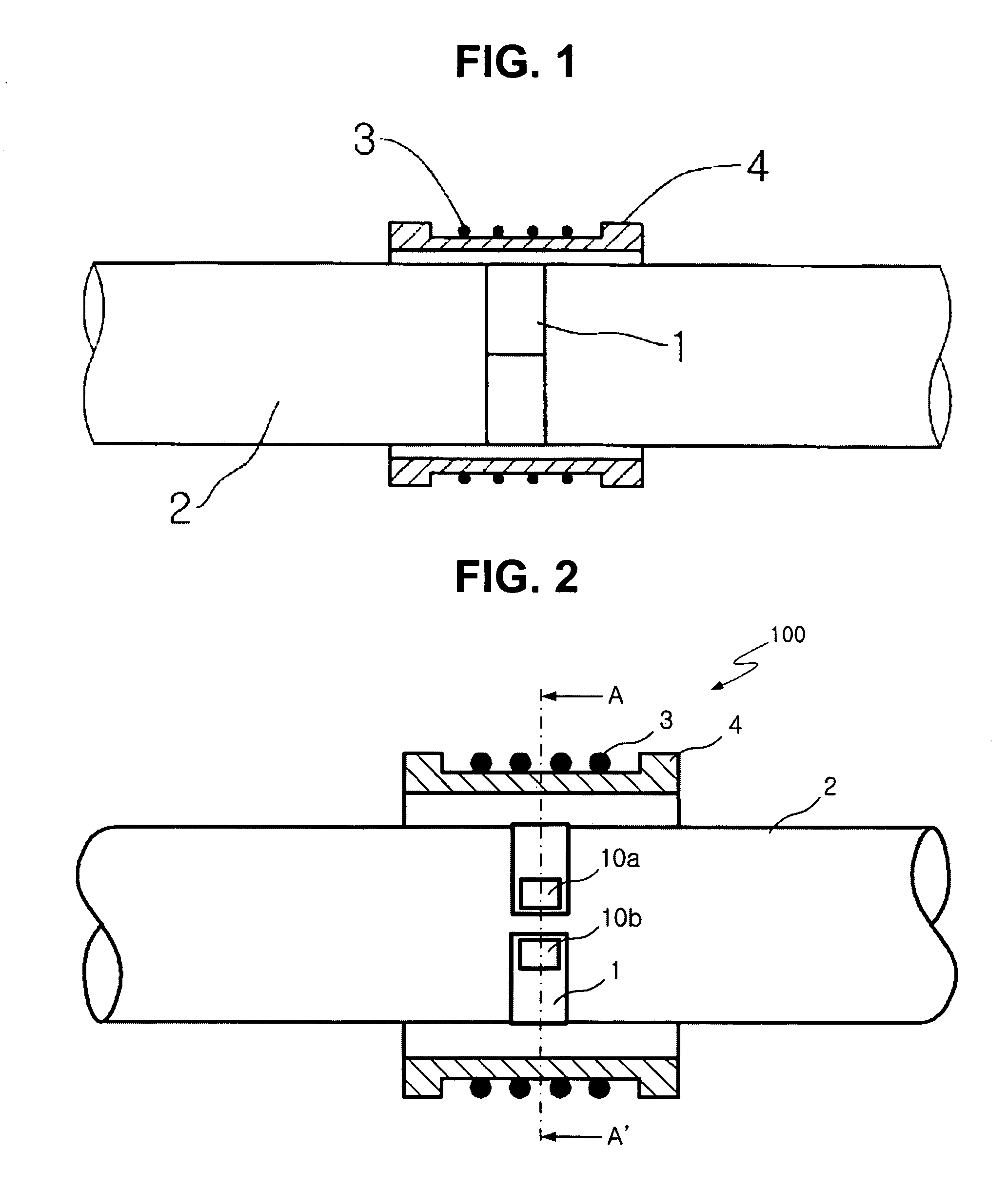 Method of generating and measuring torsional waves in cylindrical structure using magnetostrictive effect, and magnetostrictive transducer and structure diagnosis apparatus using the method