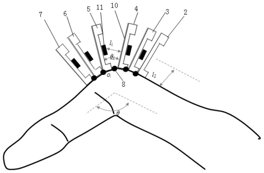 Pose monitoring system and method for multi-section continuum robot