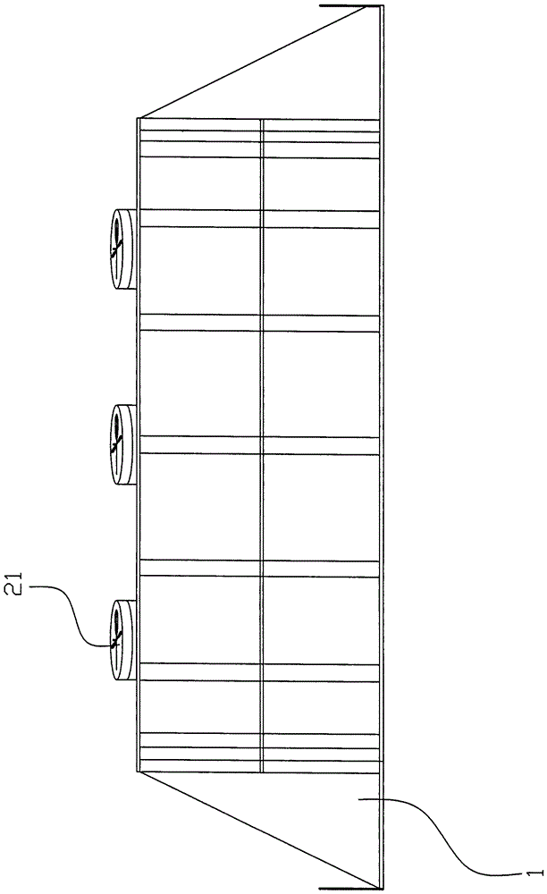 Dust recycling device for high-tower granulation of compound fertilizer