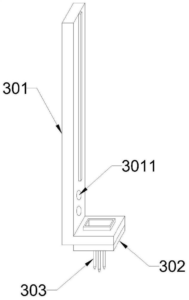 Automatic batch testing device for chip capacitors and use method