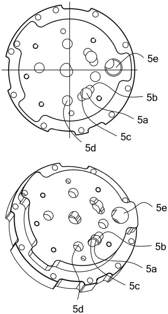 Capacity changing mechanism for scroll compressor and scroll compressor