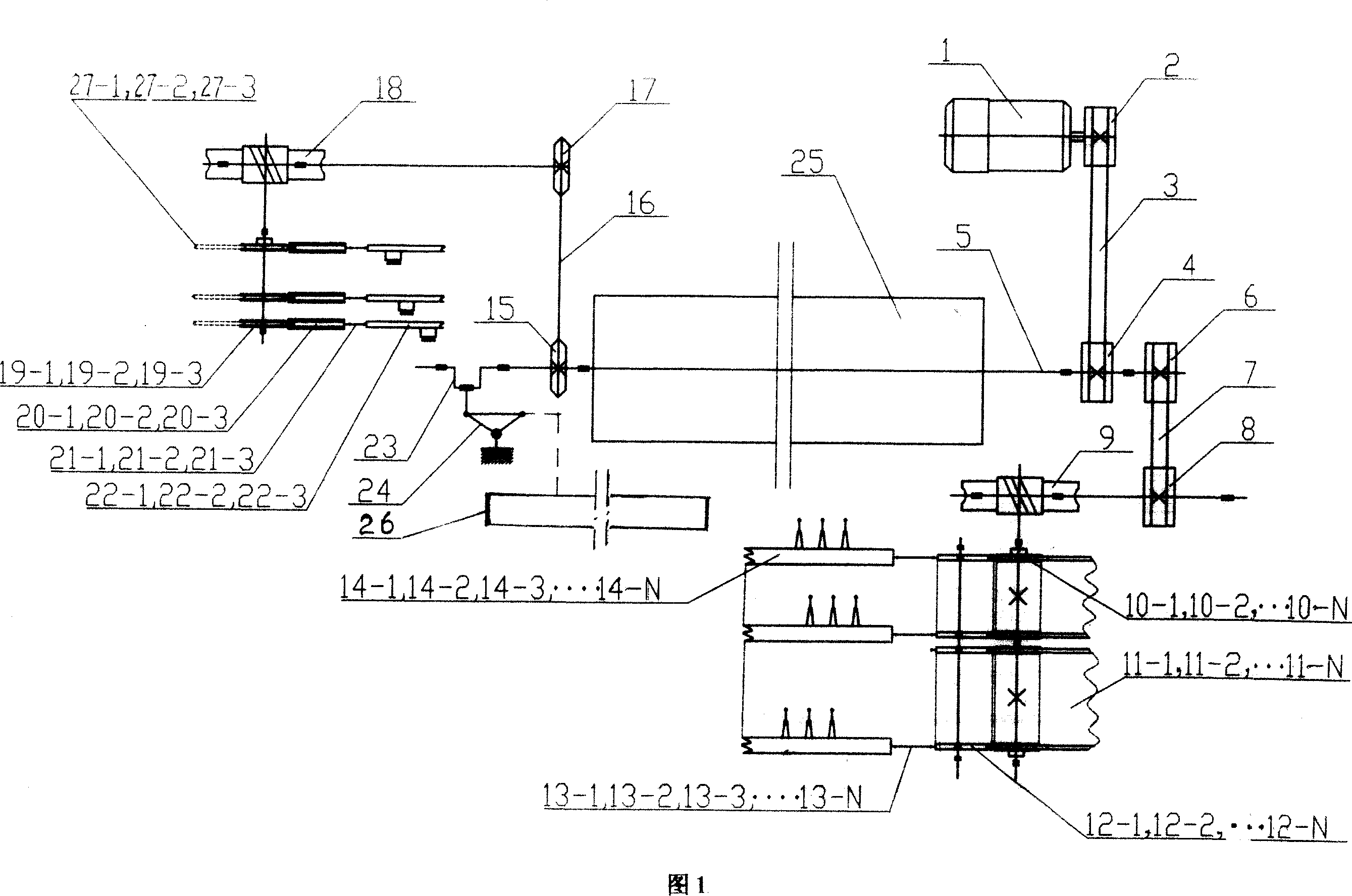 Multi-shuttle warp knitting machine