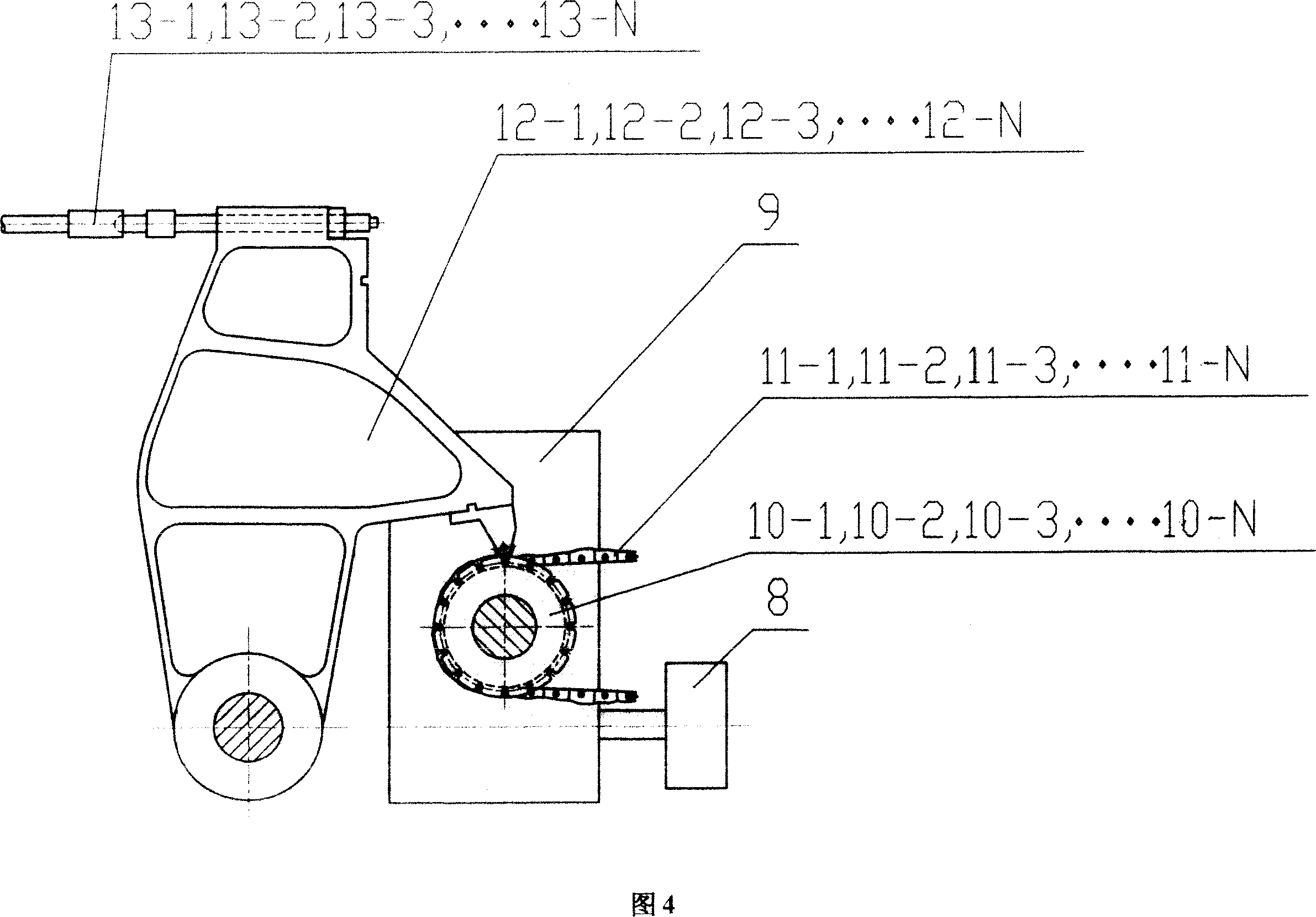 Multi-shuttle warp knitting machine