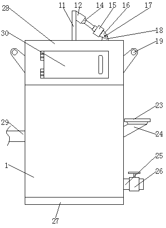 Pigment stirring machine for textile printing and dyeing