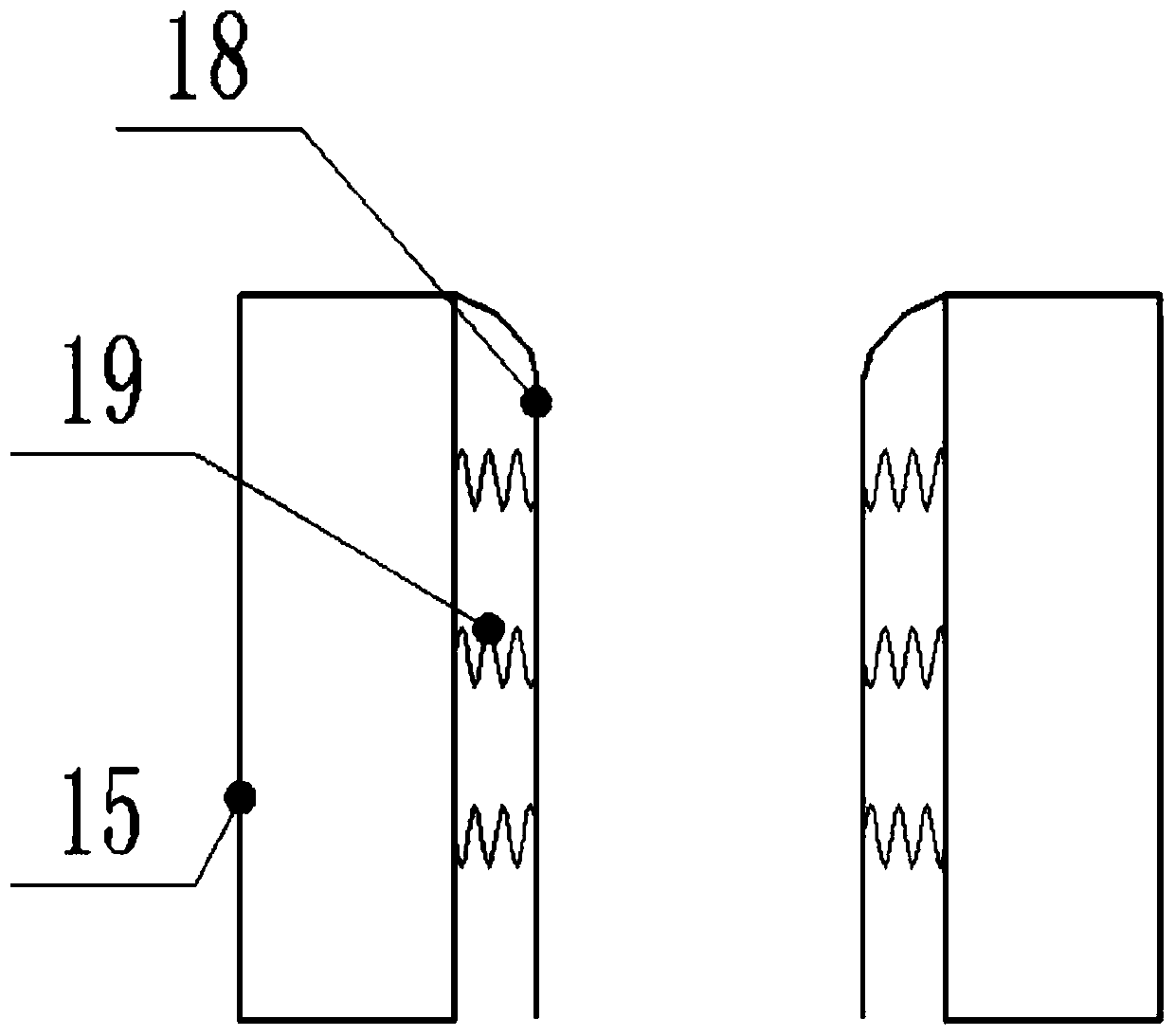 Fluorescence spectrophotometer with heat dissipation device