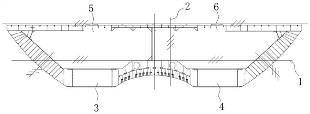 A method for dividing ship rudder area