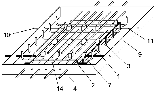 Environment-friendly concrete composite floor slab