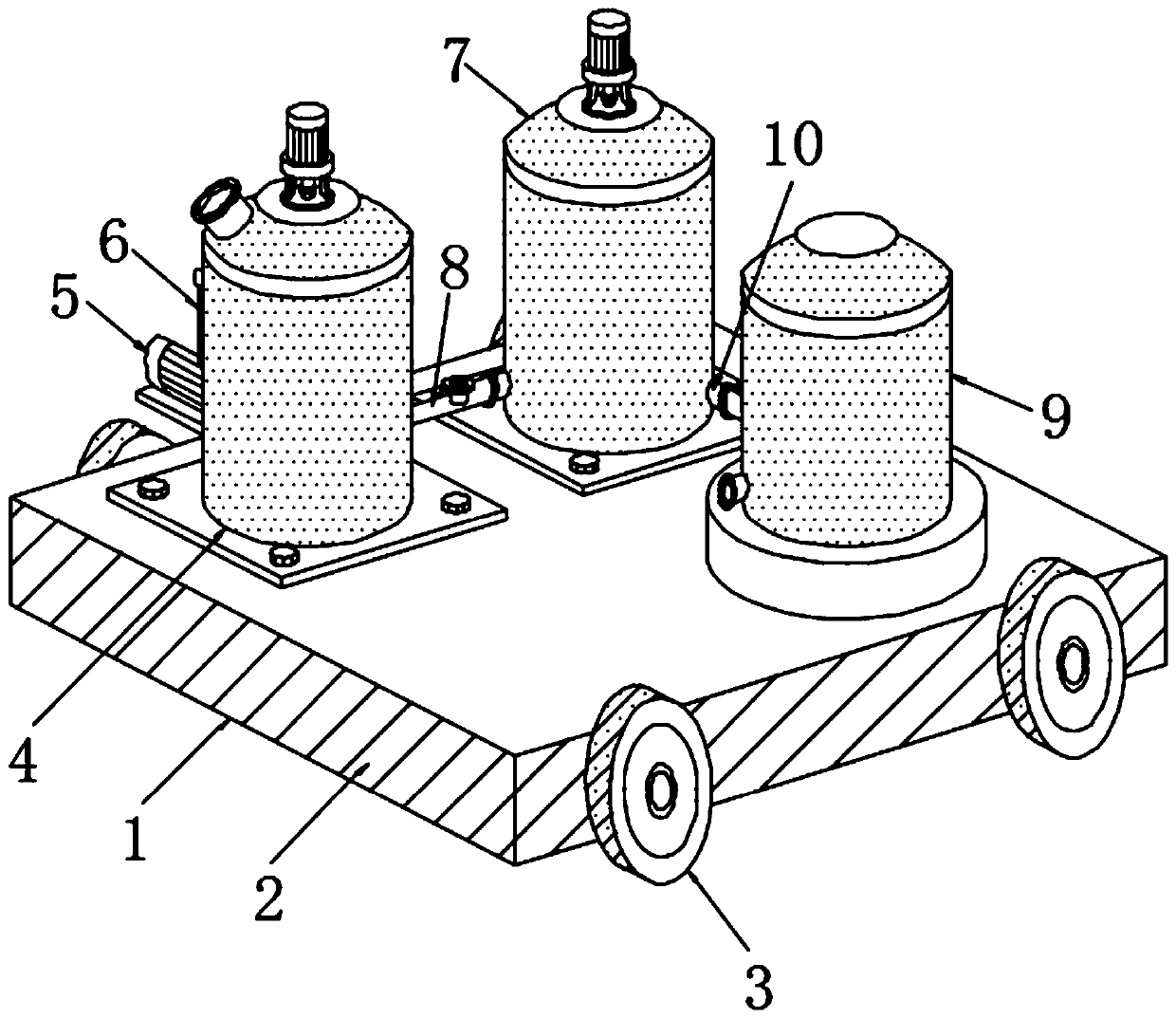 Preparation apparatus of nano-rod, and use method