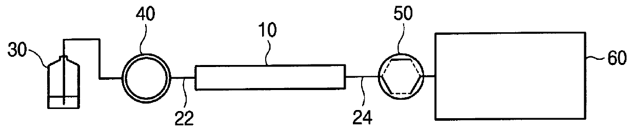 Apparatus and method for on-line decomposition of hydrogen peroxide solution in fabrication of semiconductor device