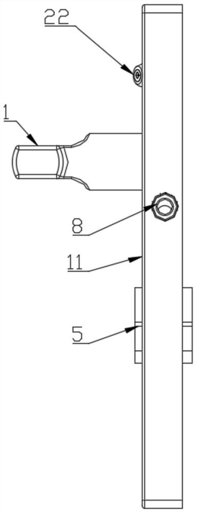 Novel disinfection lock